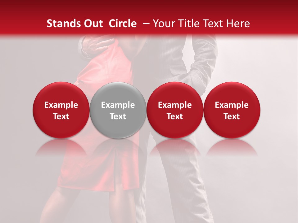 Couple Model Day PowerPoint Template