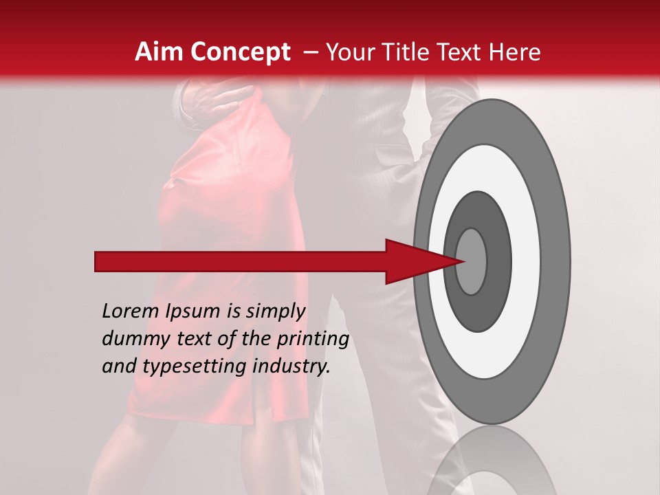 Couple Model Day PowerPoint Template