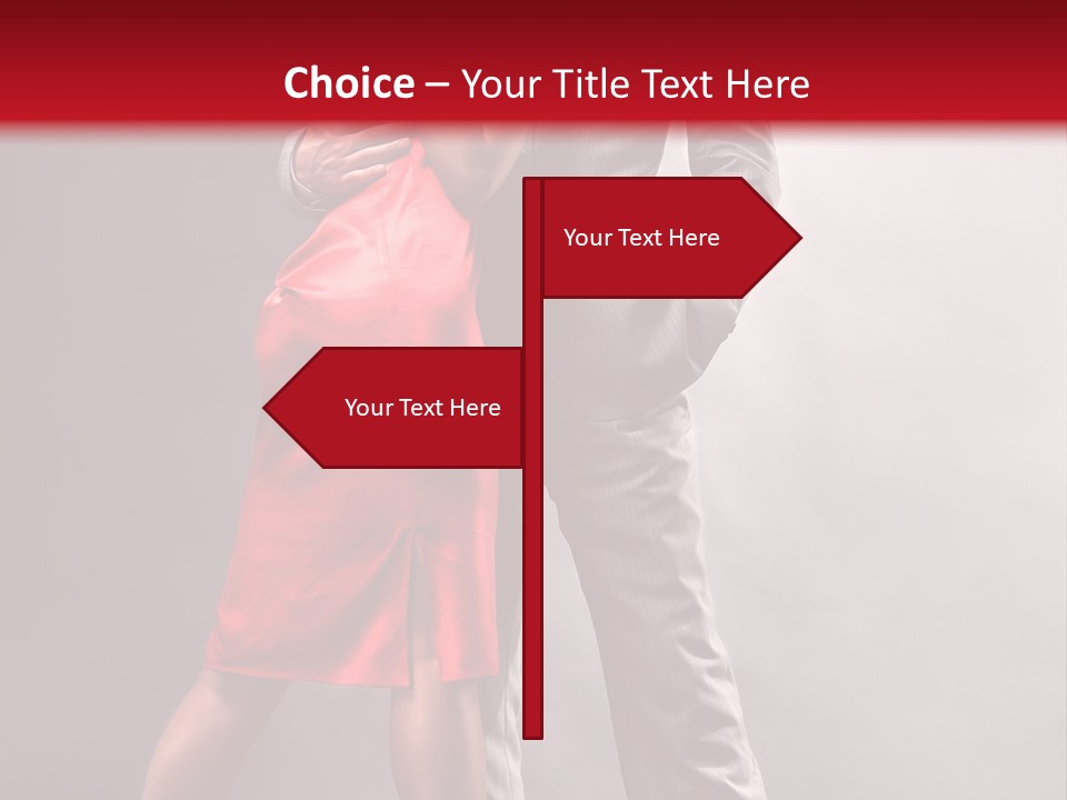 Couple Model Day PowerPoint Template