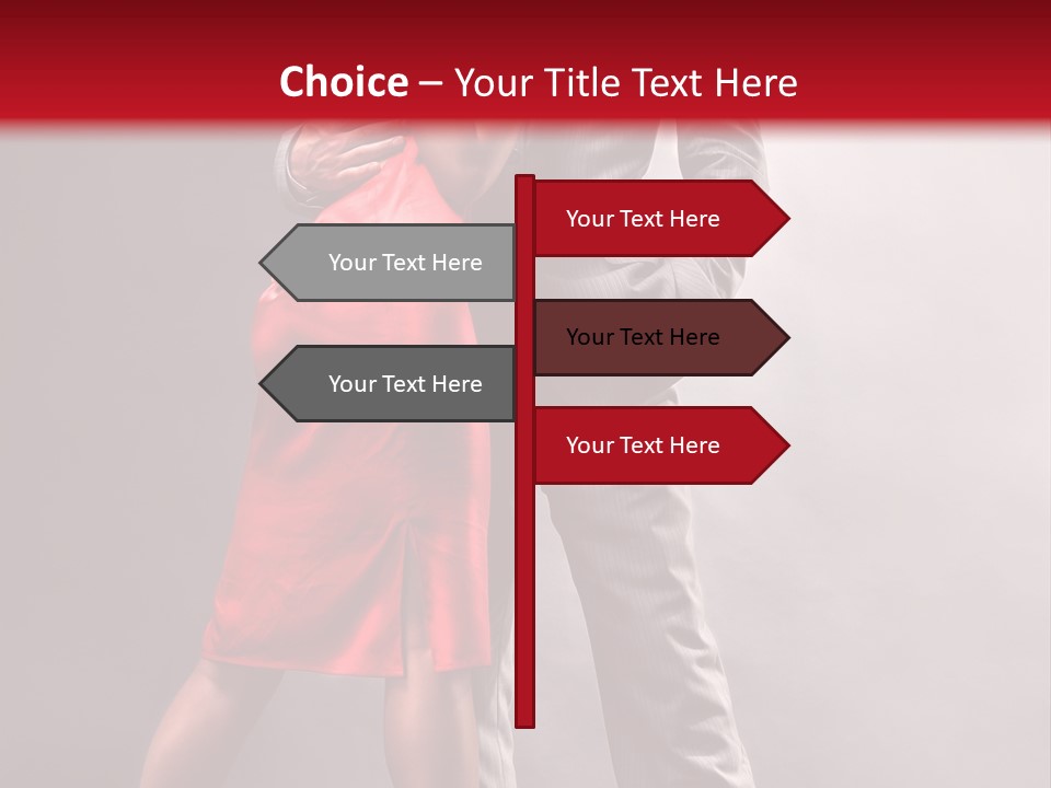 Couple Model Day PowerPoint Template