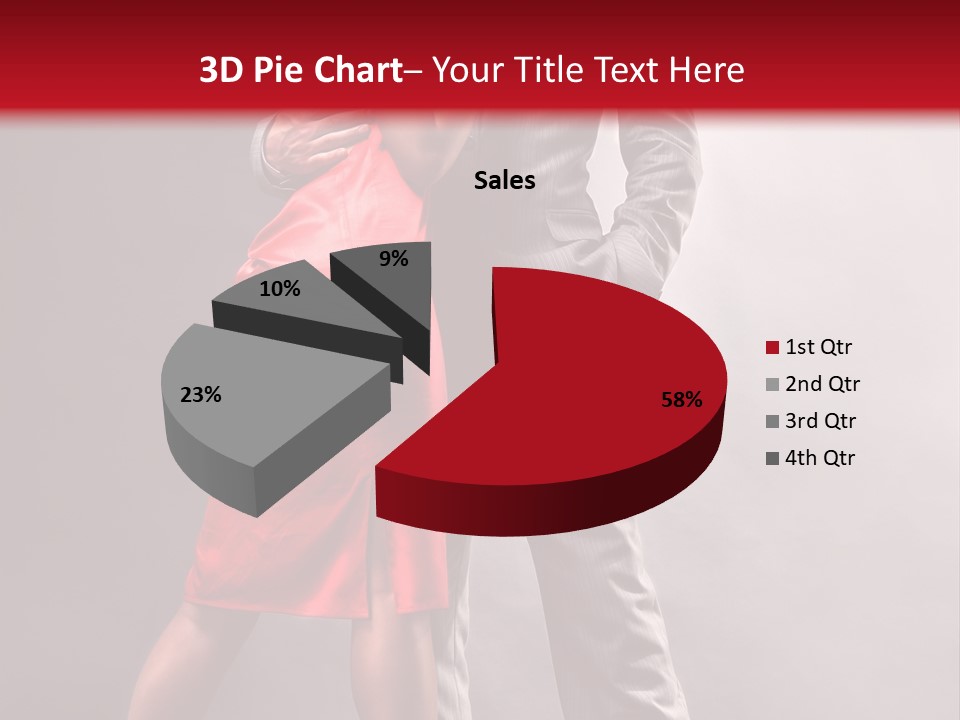 Couple Model Day PowerPoint Template