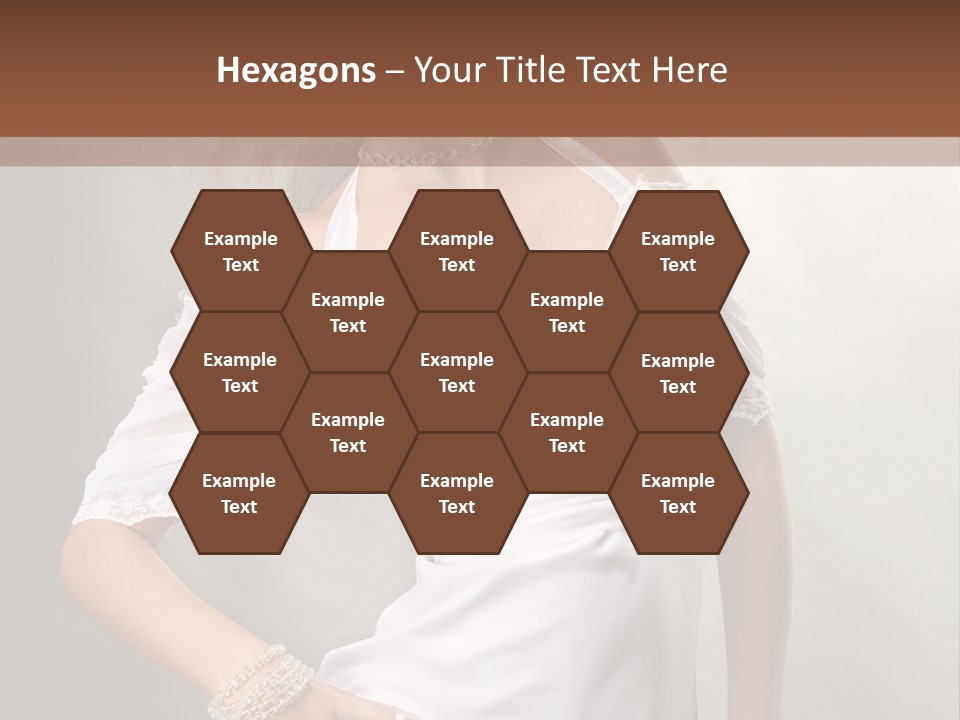 Dress Happy Pretty PowerPoint Template