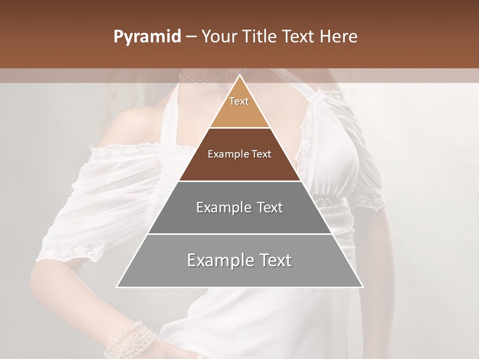 Dress Happy Pretty PowerPoint Template