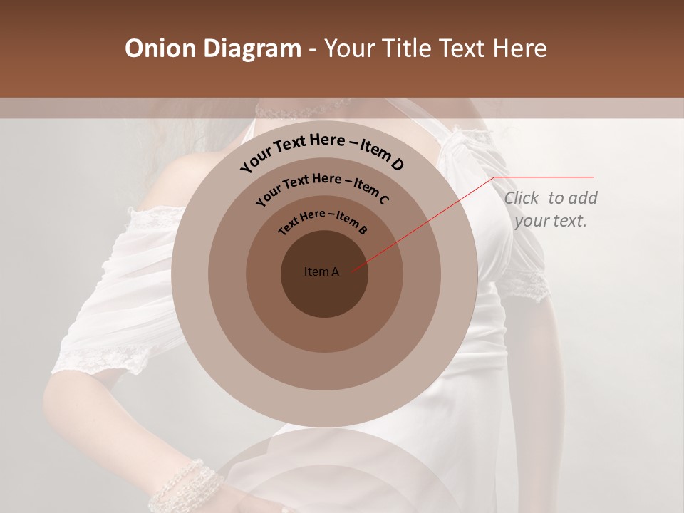 Dress Happy Pretty PowerPoint Template