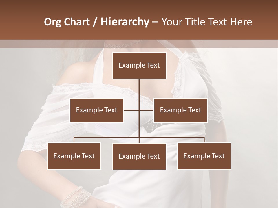 Dress Happy Pretty PowerPoint Template