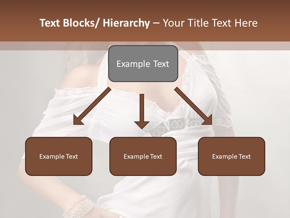 Dress Happy Pretty PowerPoint Template