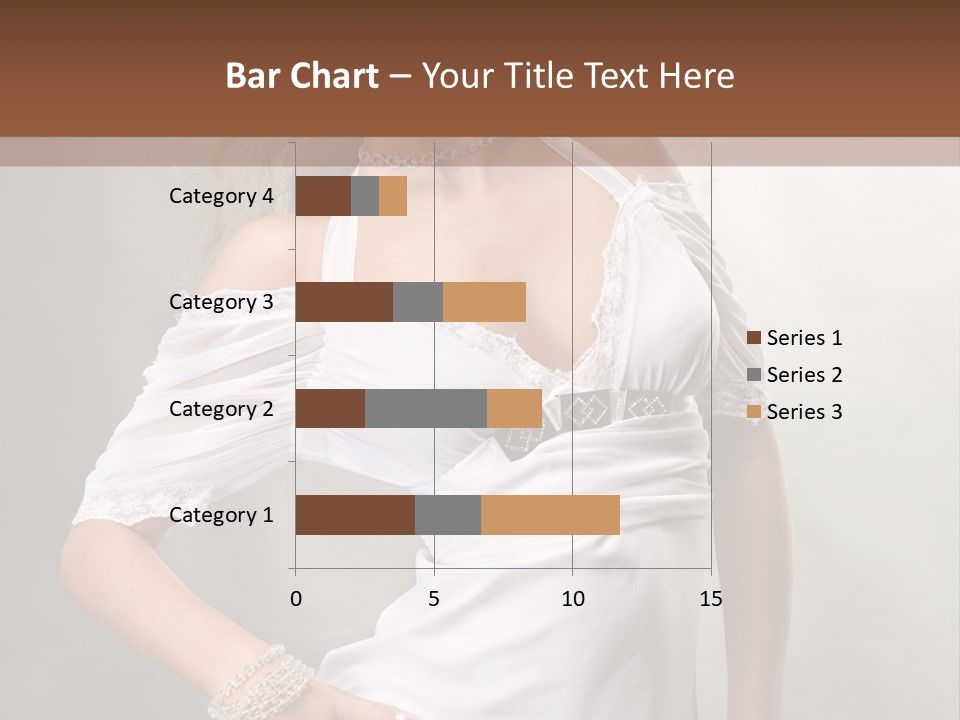 Dress Happy Pretty PowerPoint Template