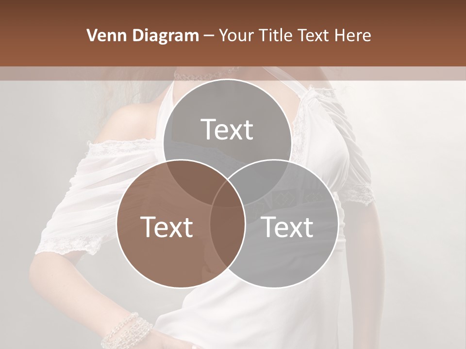 Dress Happy Pretty PowerPoint Template