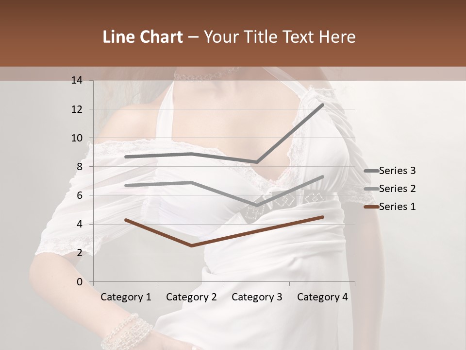 Dress Happy Pretty PowerPoint Template