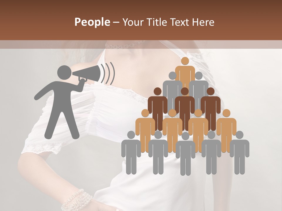 Dress Happy Pretty PowerPoint Template