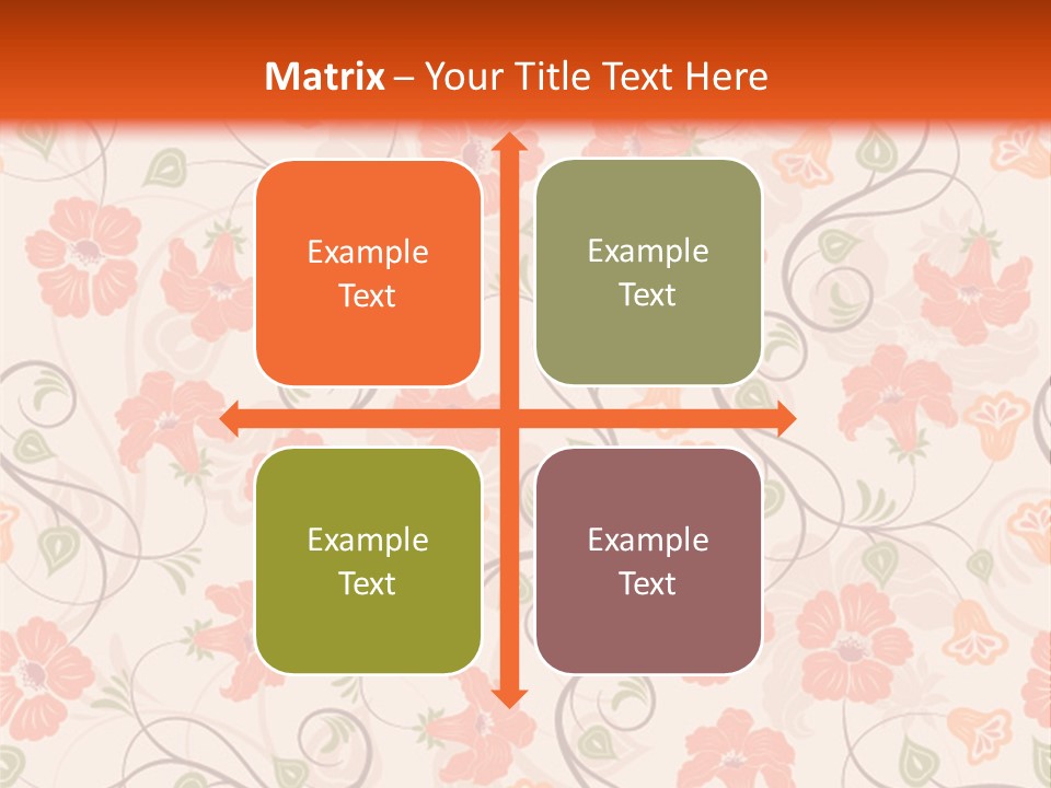 Leaf Plant Natural PowerPoint Template