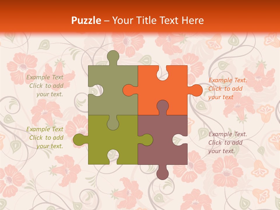 Leaf Plant Natural PowerPoint Template