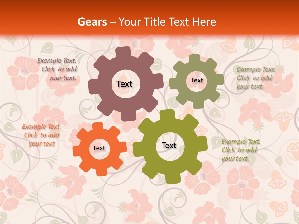 Leaf Plant Natural PowerPoint Template