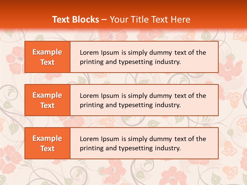 Leaf Plant Natural PowerPoint Template