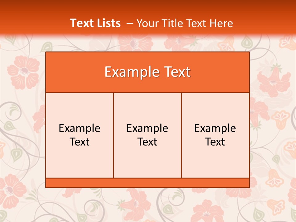 Leaf Plant Natural PowerPoint Template