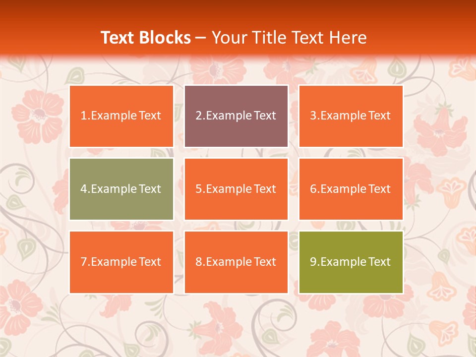 Leaf Plant Natural PowerPoint Template