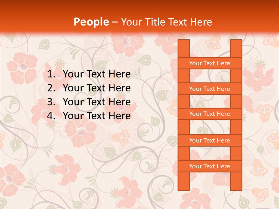 Leaf Plant Natural PowerPoint Template