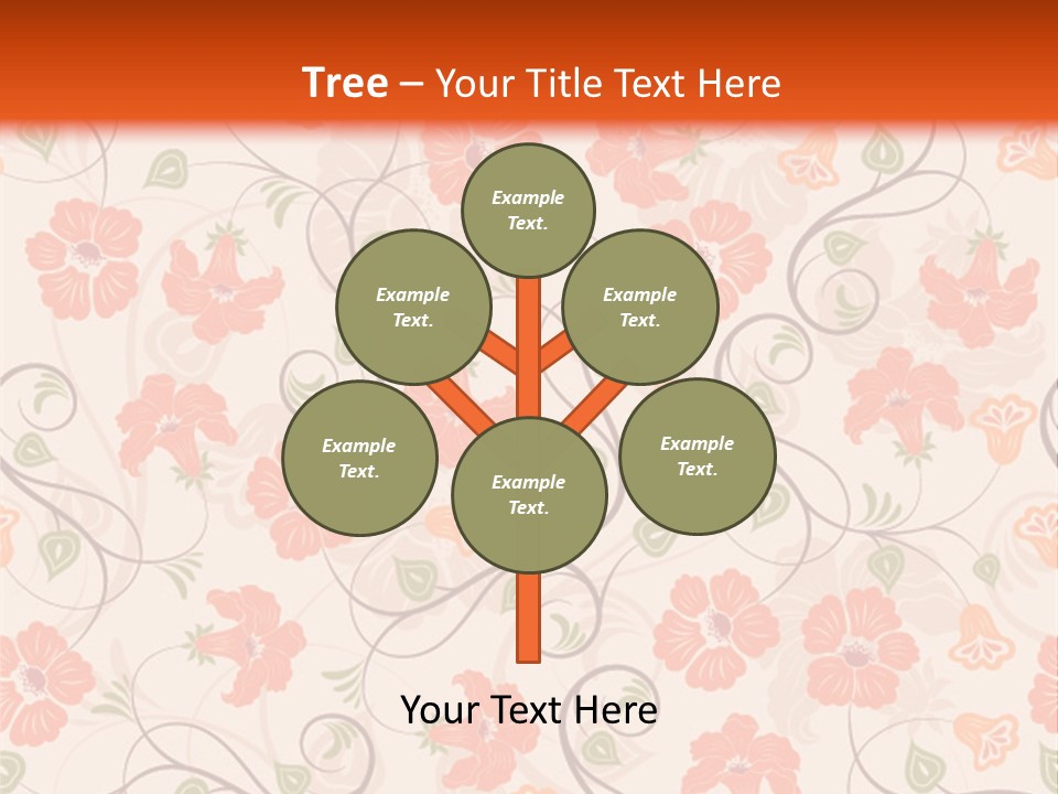 Leaf Plant Natural PowerPoint Template