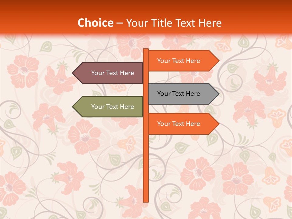 Leaf Plant Natural PowerPoint Template