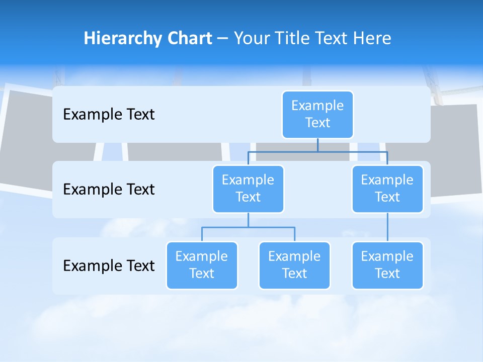 Illustration Frame Pin PowerPoint Template