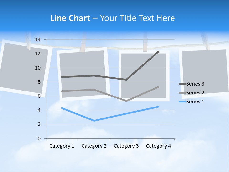 Illustration Frame Pin PowerPoint Template