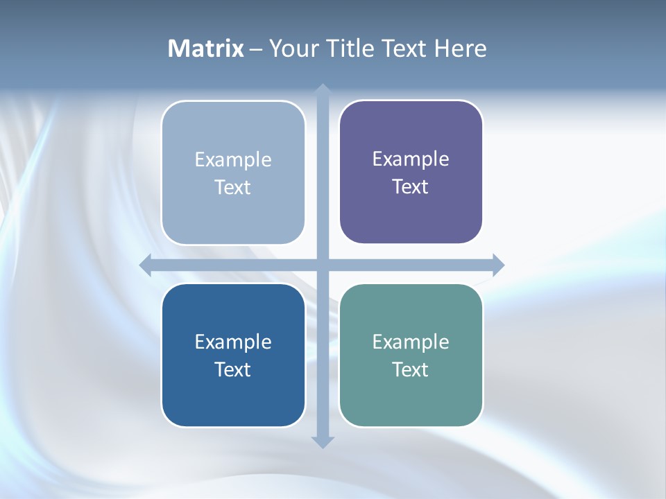 Smoke Wave Art PowerPoint Template
