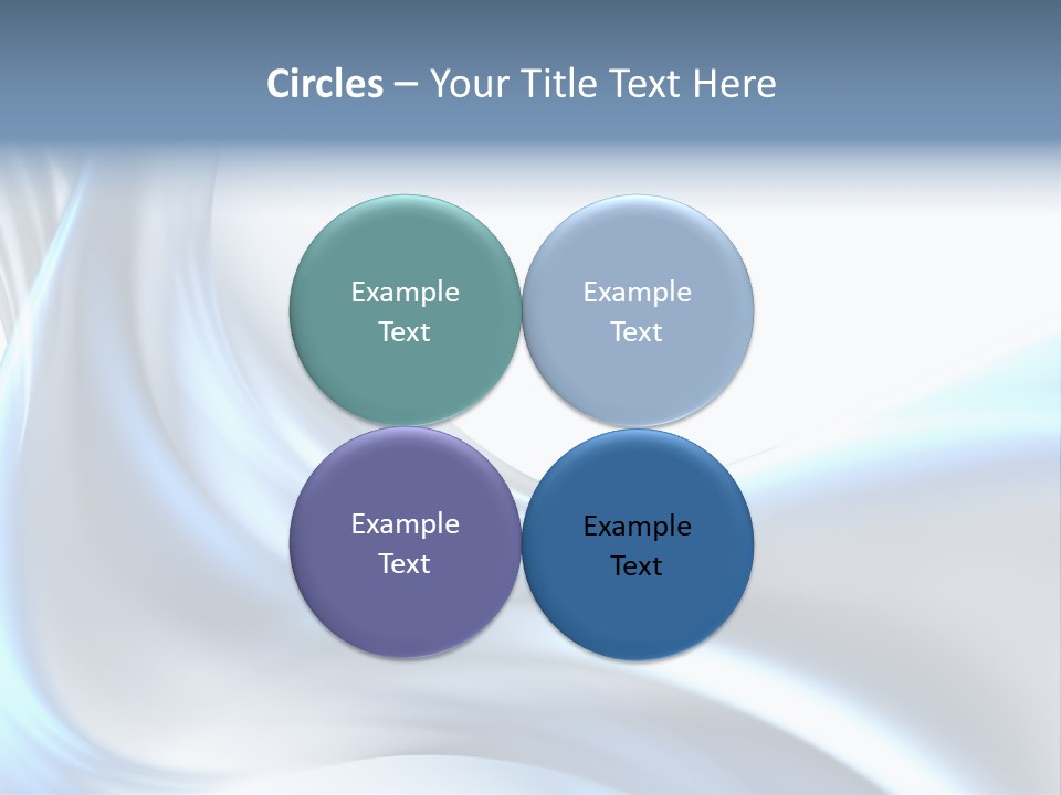 Smoke Wave Art PowerPoint Template