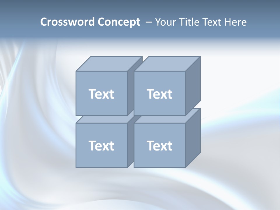 Smoke Wave Art PowerPoint Template