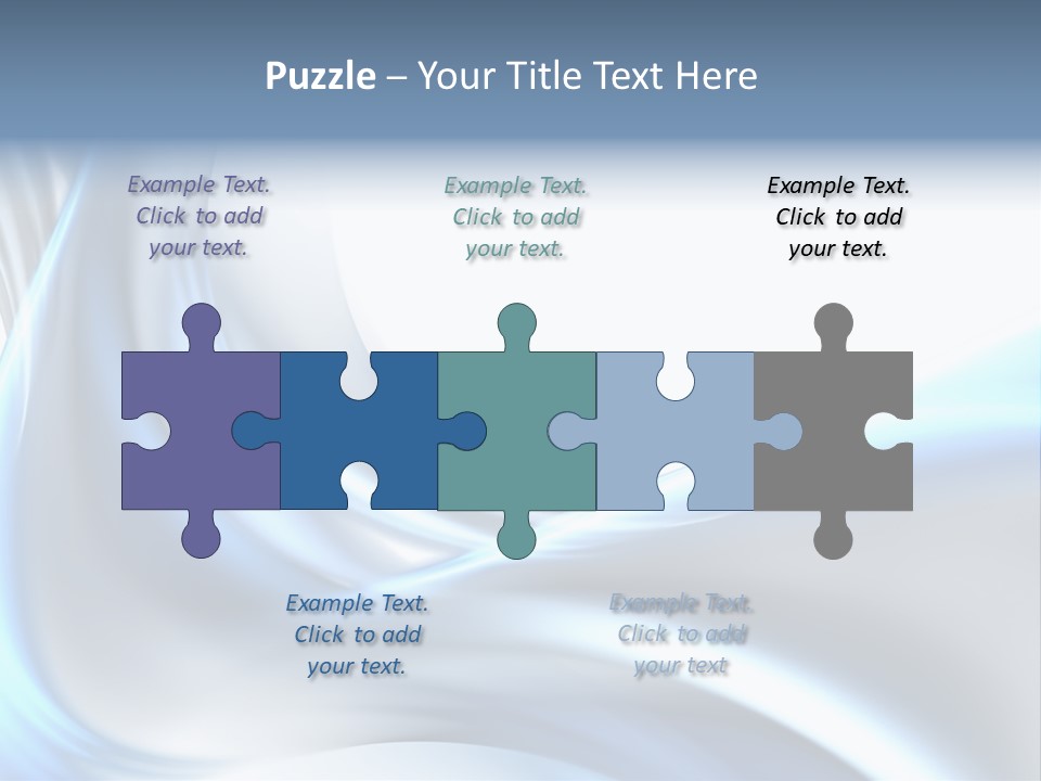 Smoke Wave Art PowerPoint Template