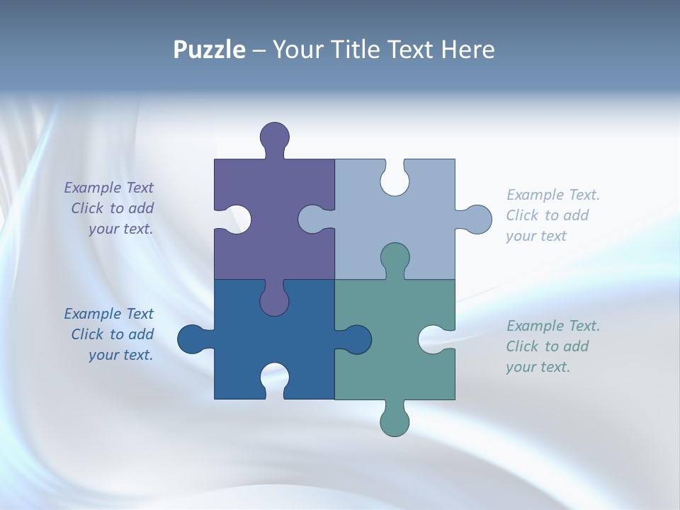 Smoke Wave Art PowerPoint Template