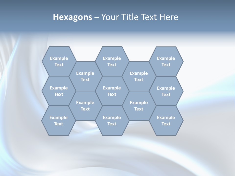 Smoke Wave Art PowerPoint Template