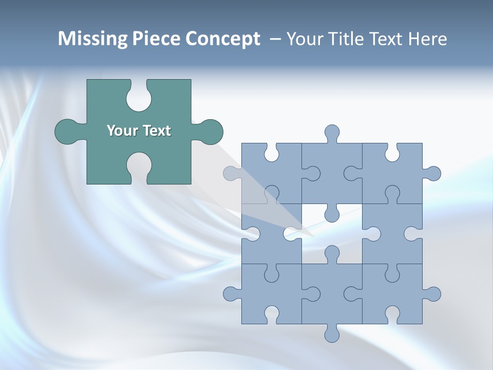 Smoke Wave Art PowerPoint Template