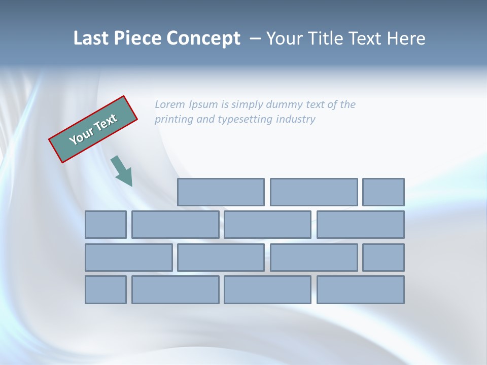 Smoke Wave Art PowerPoint Template