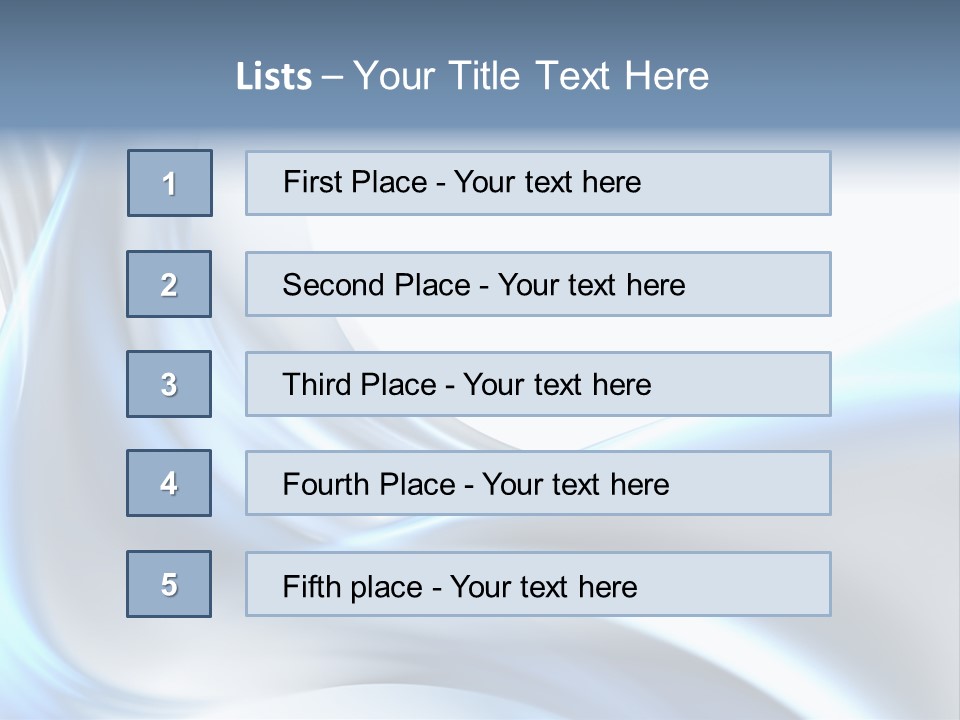 Smoke Wave Art PowerPoint Template