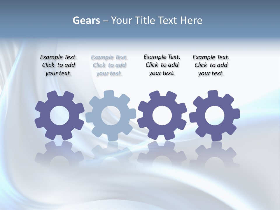 Smoke Wave Art PowerPoint Template