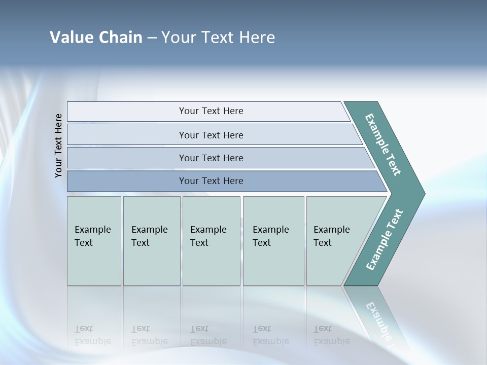 Smoke Wave Art PowerPoint Template