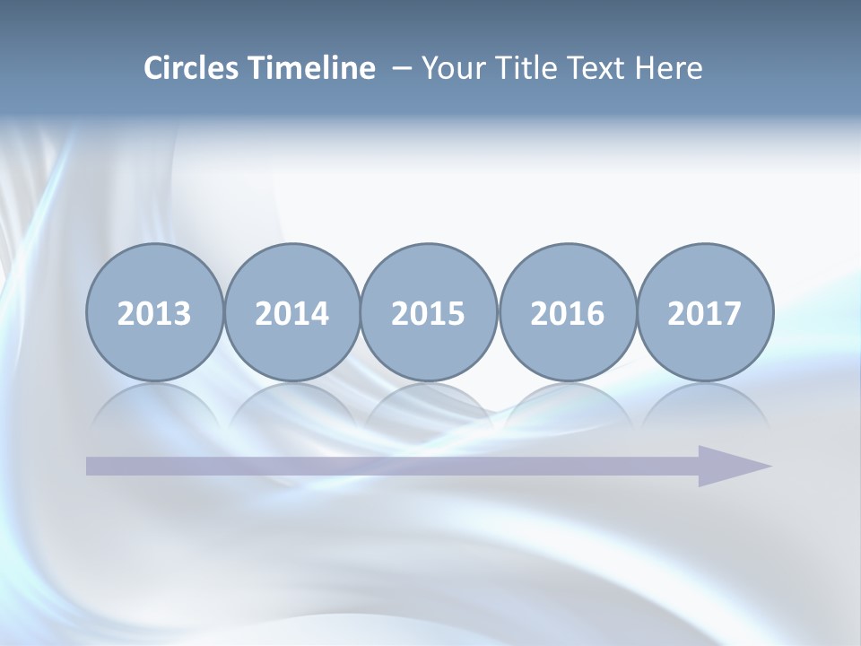 Smoke Wave Art PowerPoint Template