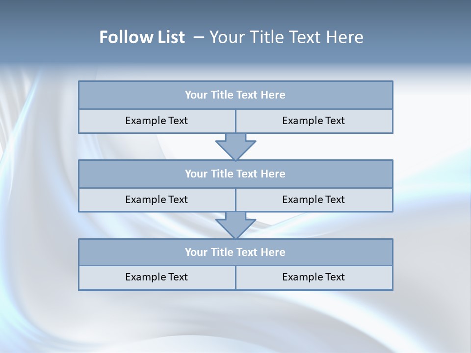 Smoke Wave Art PowerPoint Template