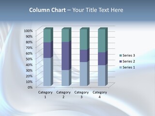 Smoke Wave Art PowerPoint Template