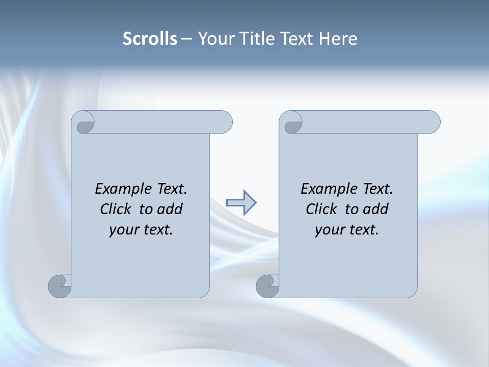 Smoke Wave Art PowerPoint Template