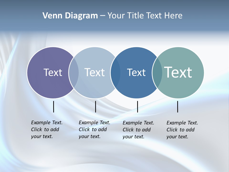Smoke Wave Art PowerPoint Template