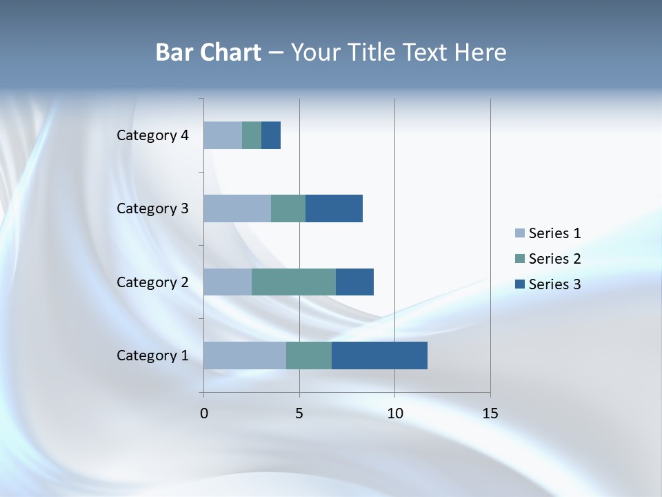 Smoke Wave Art PowerPoint Template