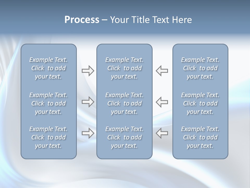 Smoke Wave Art PowerPoint Template