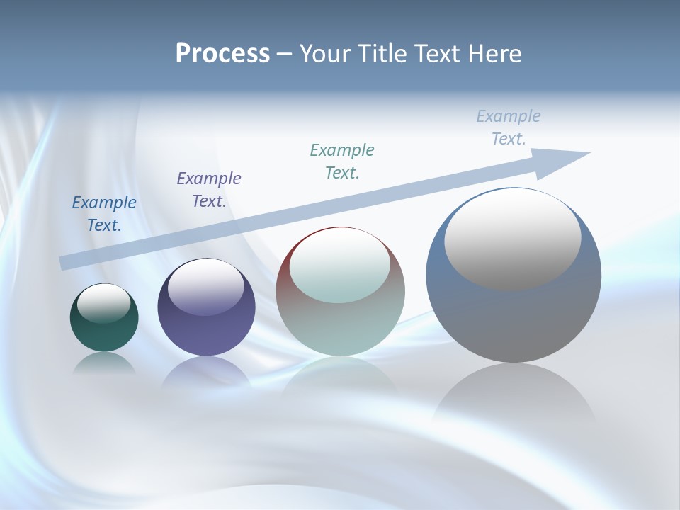 Smoke Wave Art PowerPoint Template