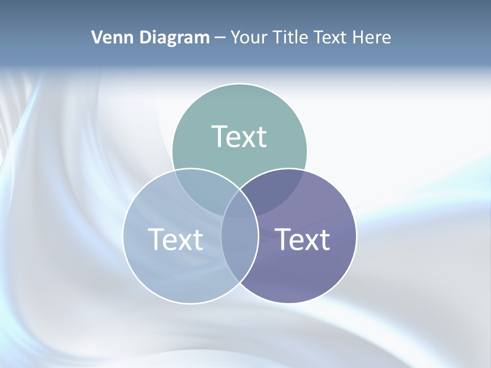 Smoke Wave Art PowerPoint Template