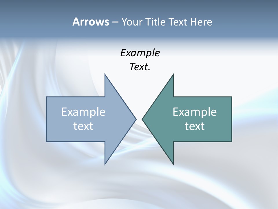 Smoke Wave Art PowerPoint Template