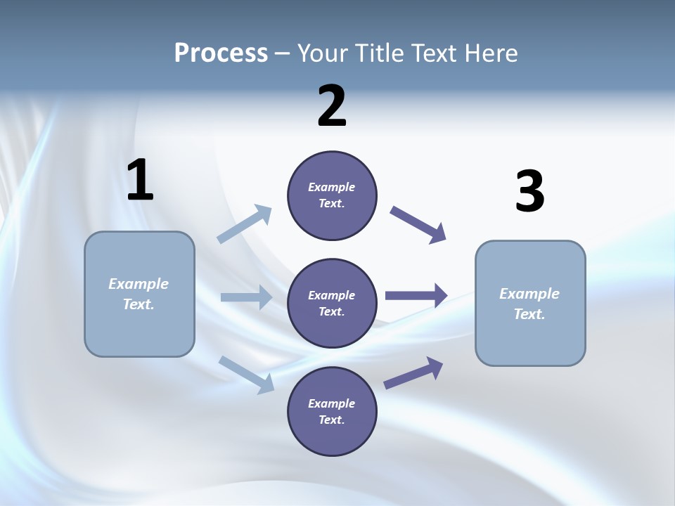 Smoke Wave Art PowerPoint Template