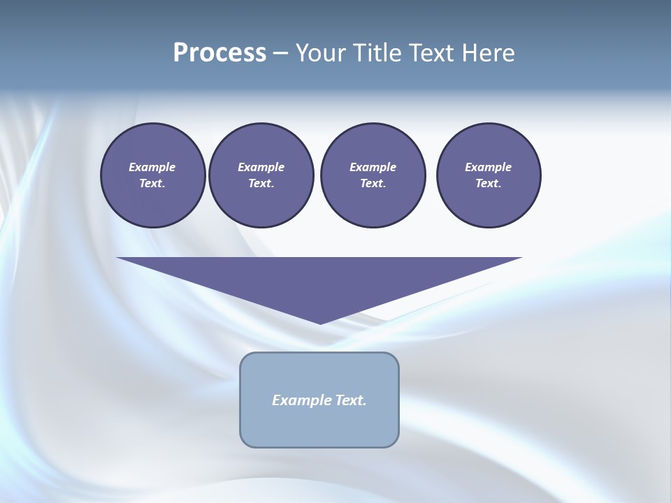 Smoke Wave Art PowerPoint Template