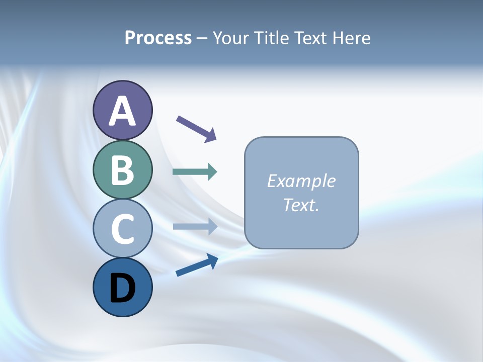 Smoke Wave Art PowerPoint Template