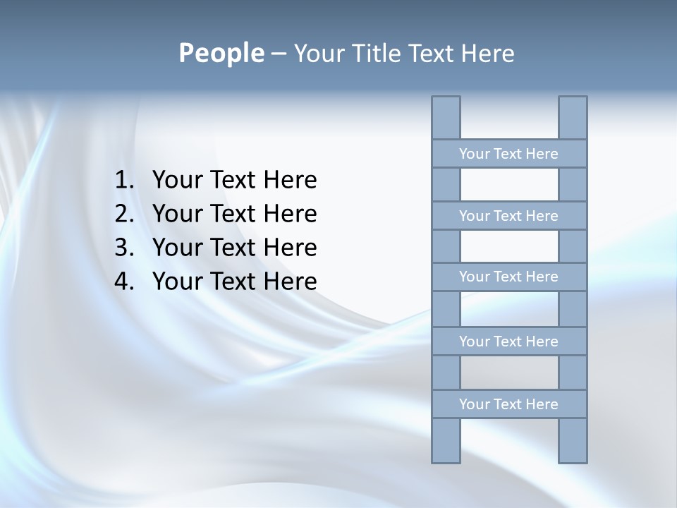 Smoke Wave Art PowerPoint Template